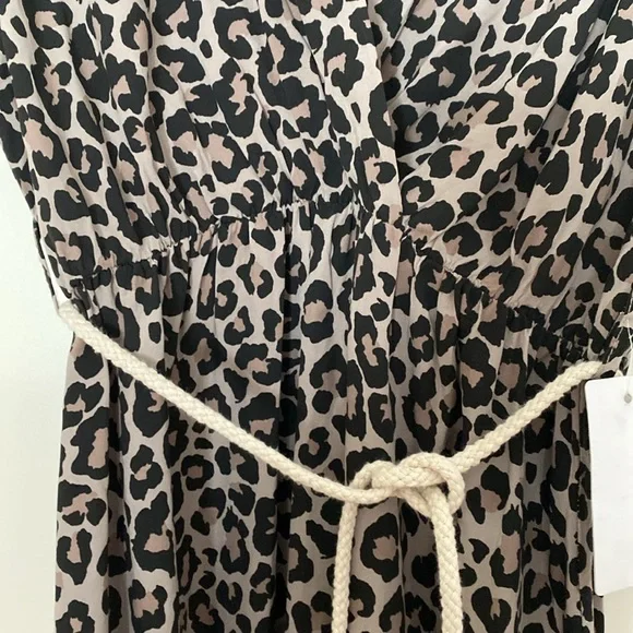 MODA ITALIA ANIMAL PRINT SUMMER DRESS . - Picture 4 of 10